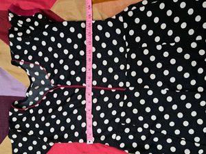 Beautiful Dotted Anarkali Kurti