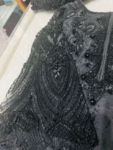 Black garara Embroidered Set