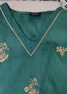 Elegant Green Kurta Set