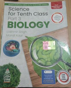 Science for Tenth Class Part 3 Biology
