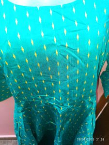New Unused Xl Full Flared Ethnic Gown