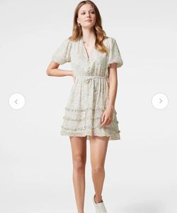 Chic Floral Print Mini Dress