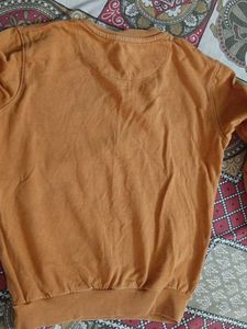 Cute  Graphic Sweatshirt&amp; multicolour t shirt