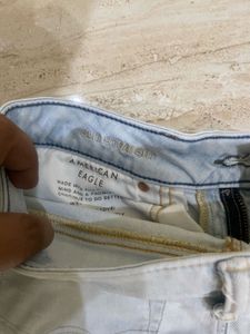 AE Light Wash Denim Jeans