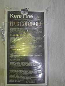 Kera Fine Fruit Vinegar Hair Color Gel