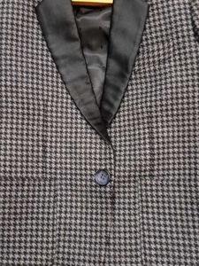 Boys' Checkered Blazer