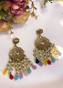 Boho Multicolor Dangle Earrings