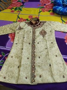 Complete Sherwani Set For Boys 11-13 Years Only Fo