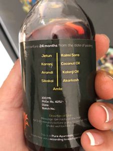 Organic Homemade Hair Oil