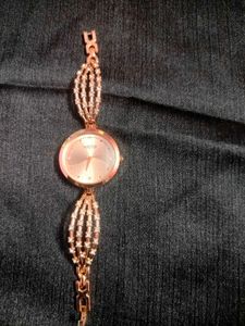 Matrix Rose Gold Bracelet Watch