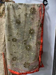 Golden Ethnic Gown