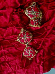 Red Ethnic Gown
