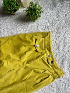 High Waisted Corduroy Pants