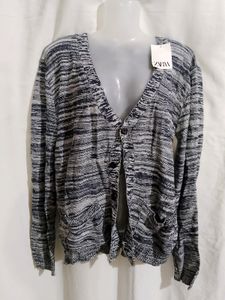 Striped Knit Cardigan