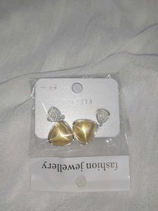 Triangle Drop Earrings