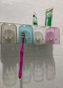 Wall Mounted Toothbrush Holder