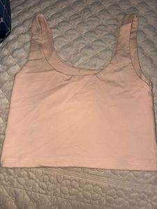 Basic nude Crop Top