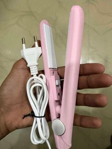 Mini Pink Hair Straightener