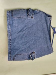 Denim Mini Skirt