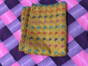 Boho Paisley Print Fabric