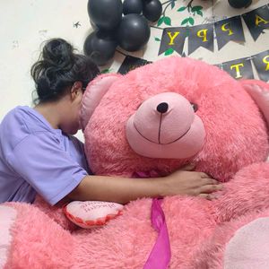 Giant Pink Teddy Bear