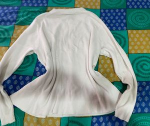 Ribbed Knit Long Sleeve Top