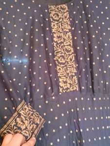 black  Ethnic Gown