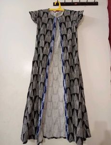 Ethnic kurta with overcoat 🖤