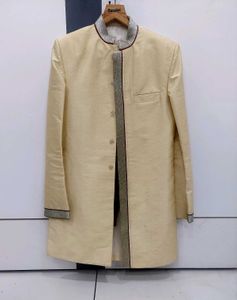 Elegant Cream indo western set