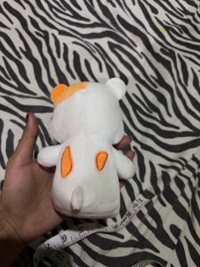 🤍 Grumpy Bear Plush Keychain