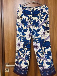 Blue Floral Printed coord set