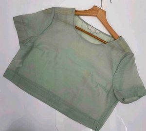 Vero Moda Sheer Crop Top
