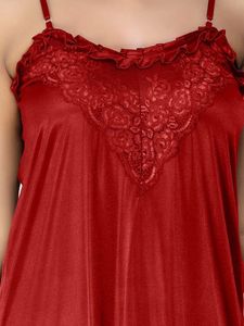 Elegant Red Lingerie Set