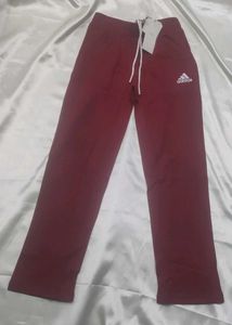 Adidas Maroon Track Pants - New