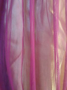 Elegant Ethnic Gown purple with golden lining