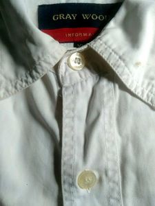 Classic White Collared Shirt