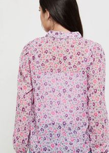 Floral Print Button-Up Shirt
