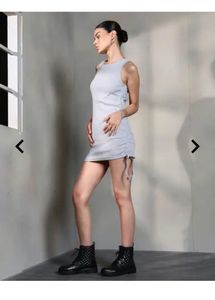 Gray Casual Mini Dress - New!
