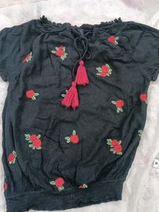 Girls Embroidery Top