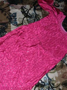 Vibrant Pink Silk Salwar Pants