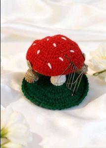 Crochet Mushroom Decor holder