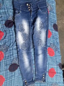 Stylish Blue Denim Jeans
