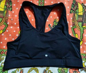 Black Sports Bra