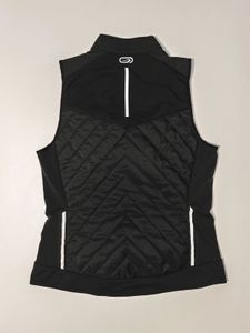 Women's Black Quilted Vest