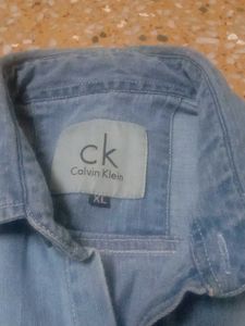 Calvin Klein Xl Denim Shirt