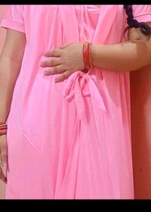 Comfortable Pink Nightsuit