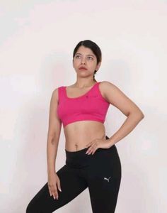 Pink Sports Bra ( package of 1)