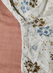 Floral Tiered short Kurta