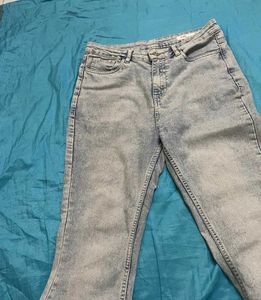 Light Wash Blue Flare Jeans