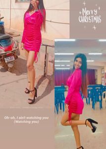 Vibrant Pink Ruched Mini Dress